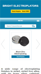 Mobile Screenshot of brightelectroplators.com